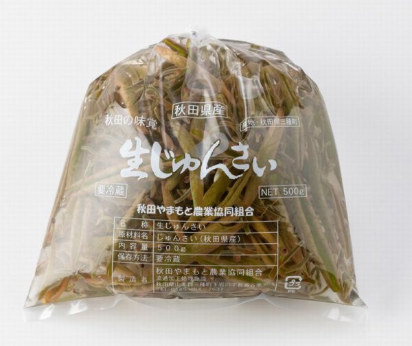 画像1: 【期間限定】生じゅんさい（Ｍサイズ）-500g-秋田県三種町産-