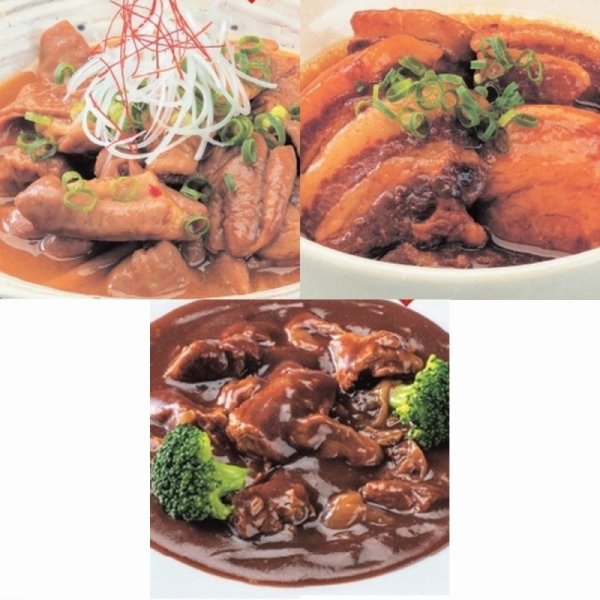 画像1: 【ポスト投函便で全国送料無料！】お肉の総菜3種　3袋セット (1)